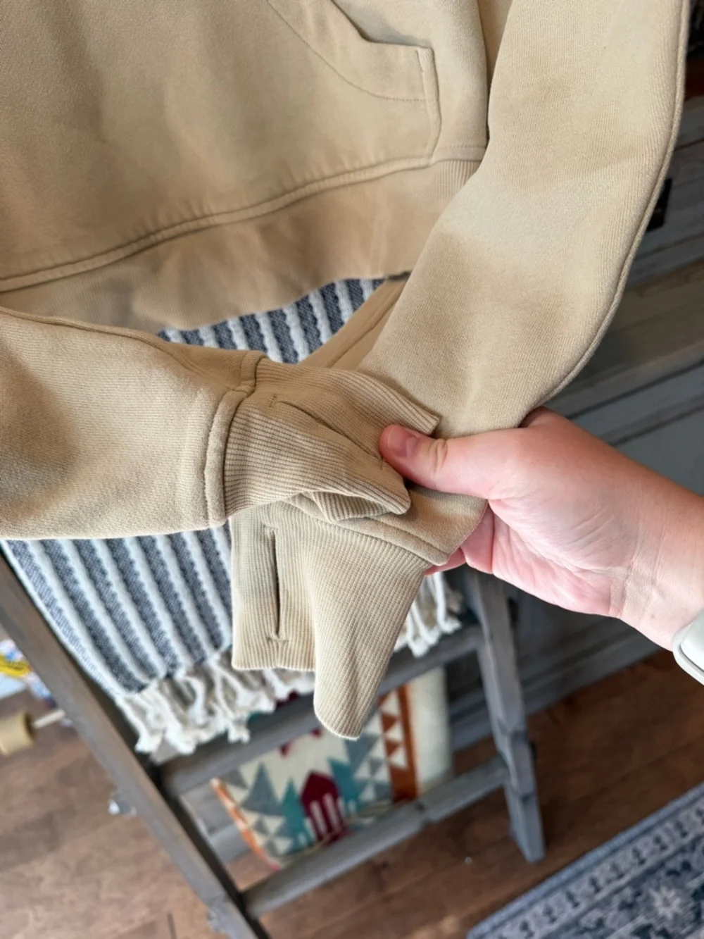Lululemon women’s scuba oversized 1/2 zip hoodie size XS/S - Picture 4 of 8